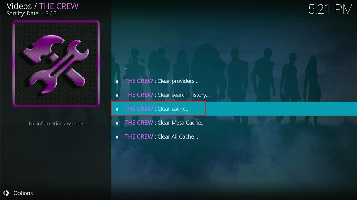 The Crew: Clear Cache