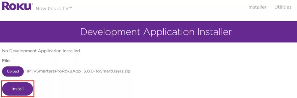 install roku iptv