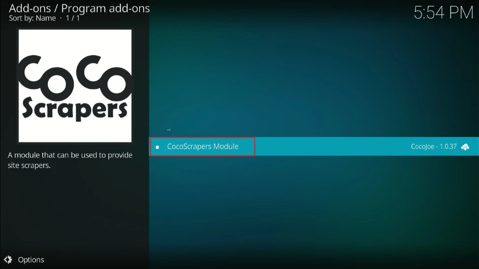 select cocoscrapers module